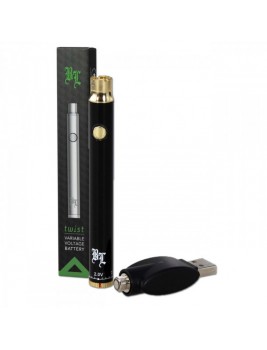 BL twist 510 Vape Pen Battery black